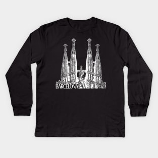 Barcelona Kids Long Sleeve T-Shirt